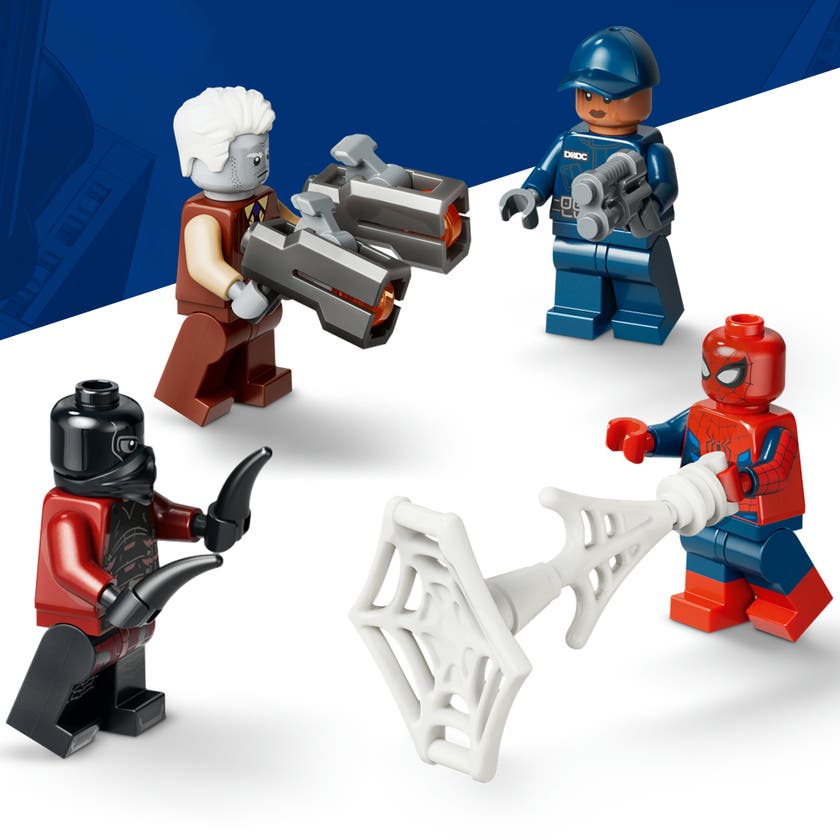 LEGO® ǀ Marvel Spider-Man og fangetransporten 76349
