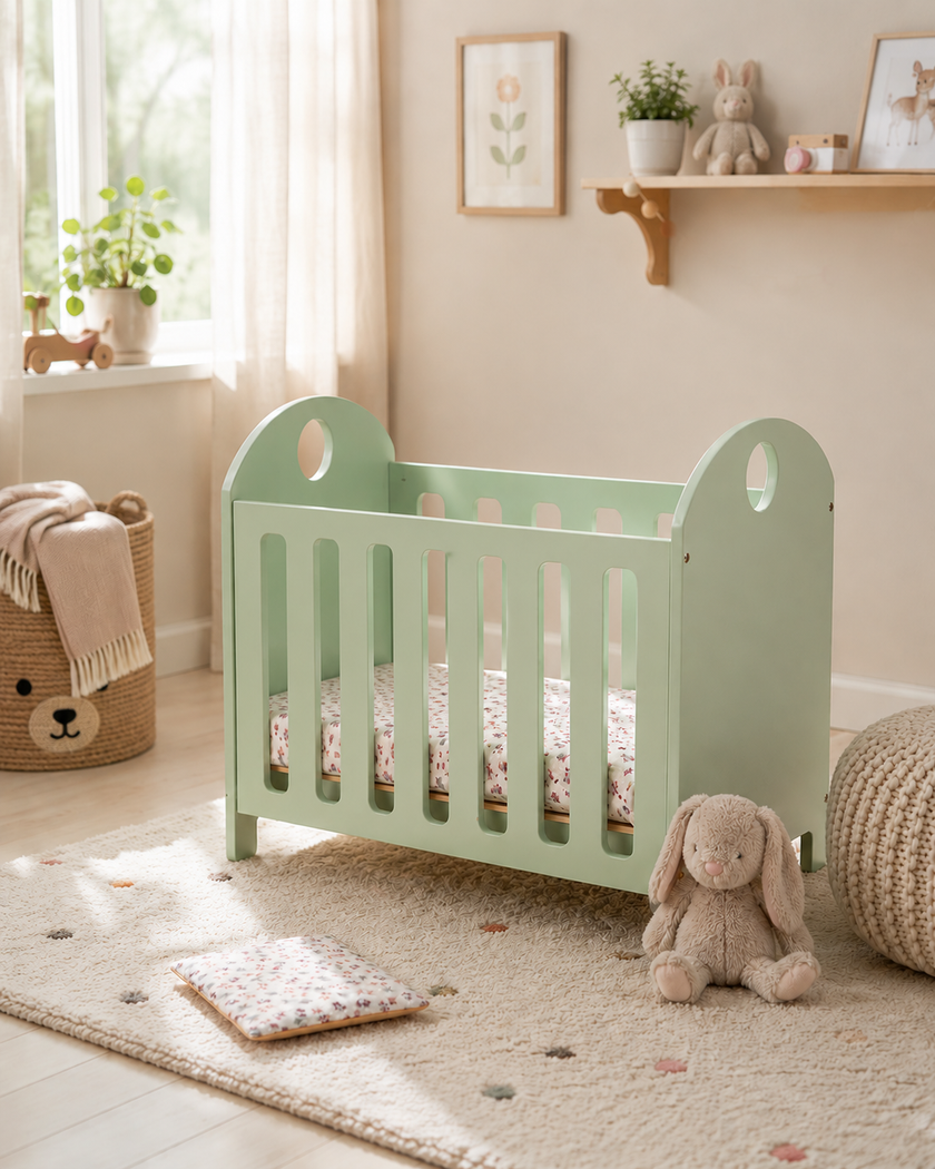 Humble&Heart, dukkeseng i tre 50 cm