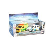 Specialteam, Politi og Ambulanse 2-pakning med lys og lyd SV