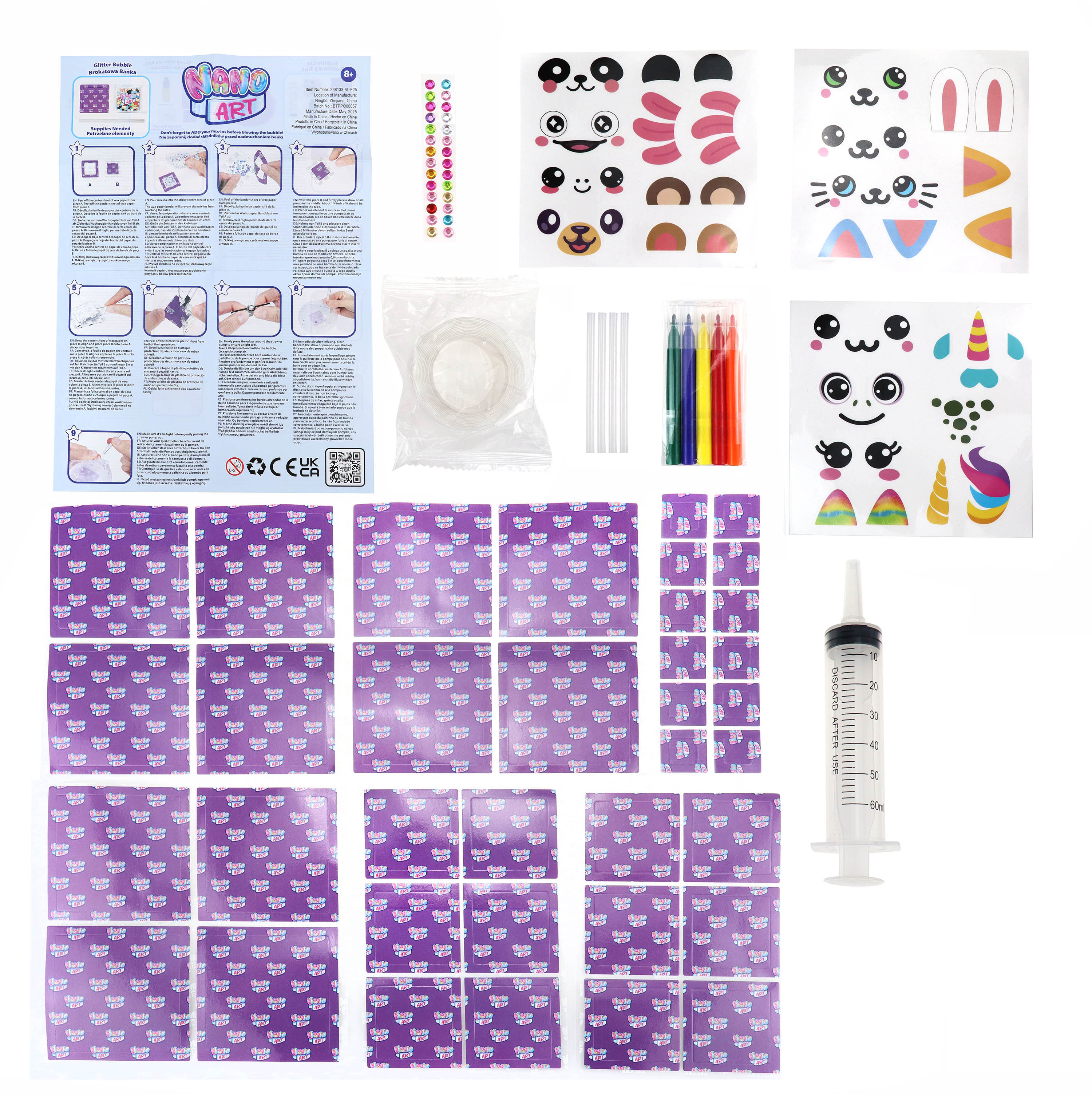 Nano Art, Fyll og Klem Venner