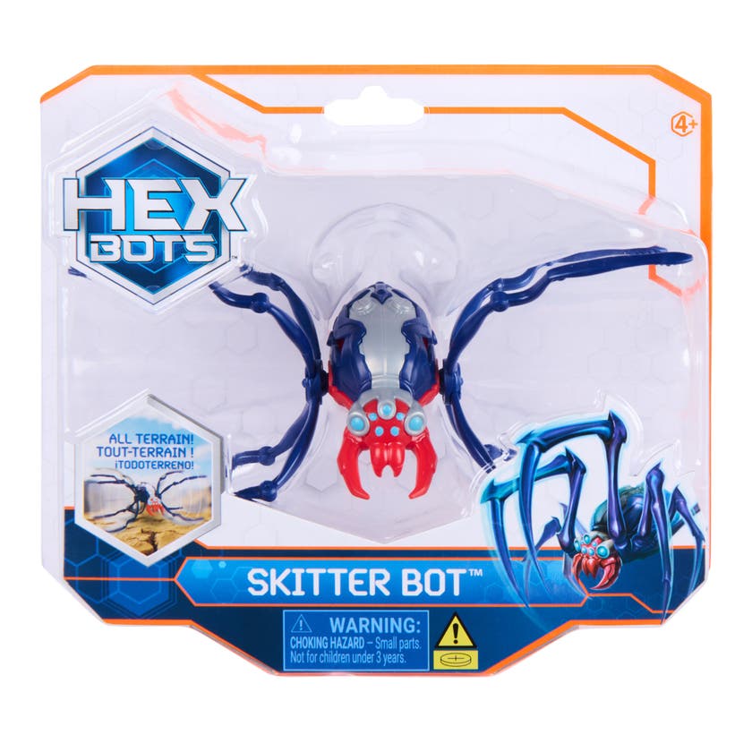 HEX BOTS Skitter Bot Spider, spindelrobot for 4+ år