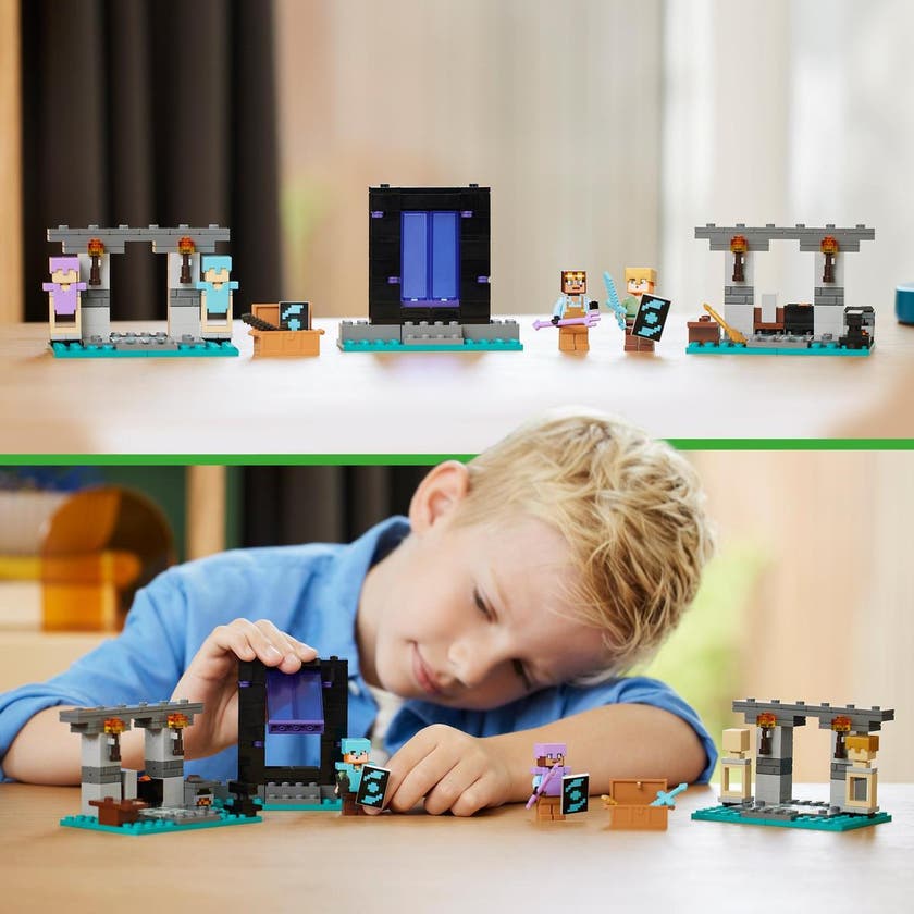 LEGO Minecraft 21252, Våpenlageret