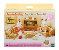 Sylvanian Families - Sofagruppe med TV-sett