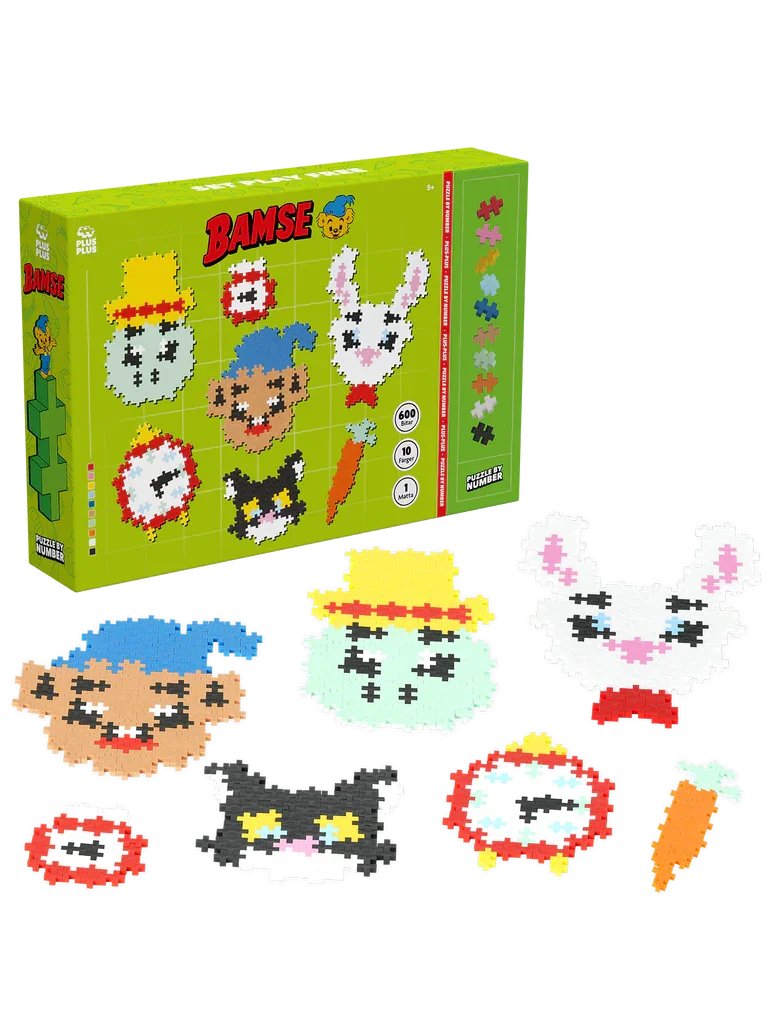 Plus-Plus Bamse & venner 600 stk