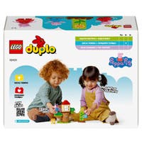 LEGO DUPLO 10431, Peppa Gris – Hage og trehytte