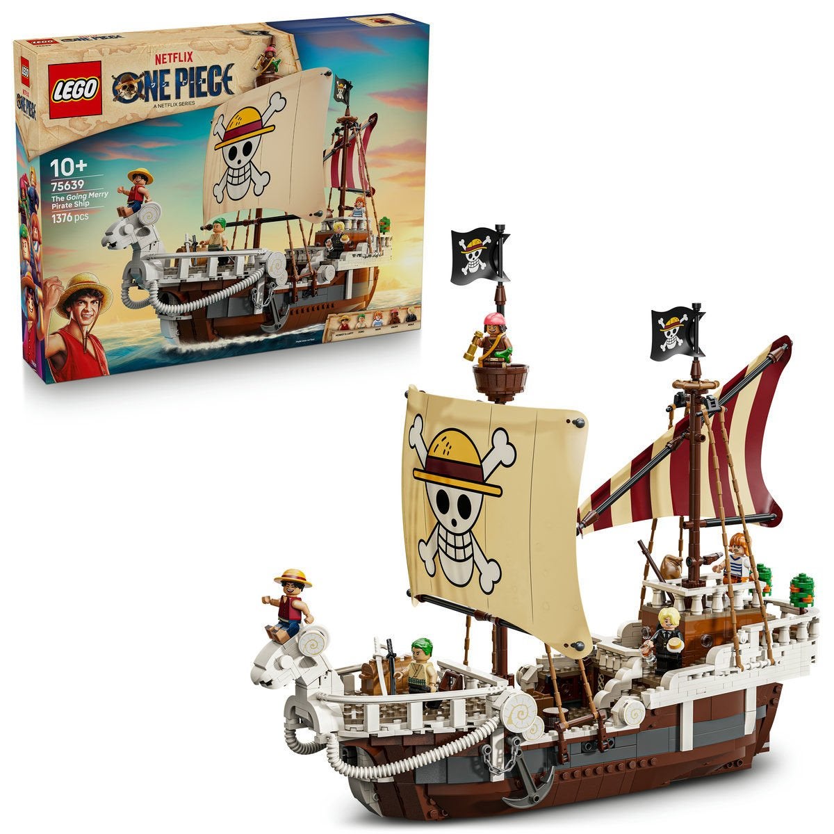 LEGO ONE PIECE 75639, Piratskipet Going Merry