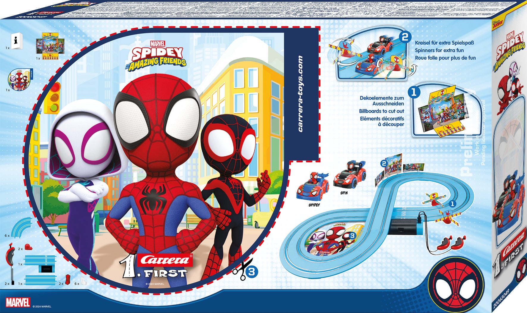 Carrera 1st Spidey Web Spinners Racerbane