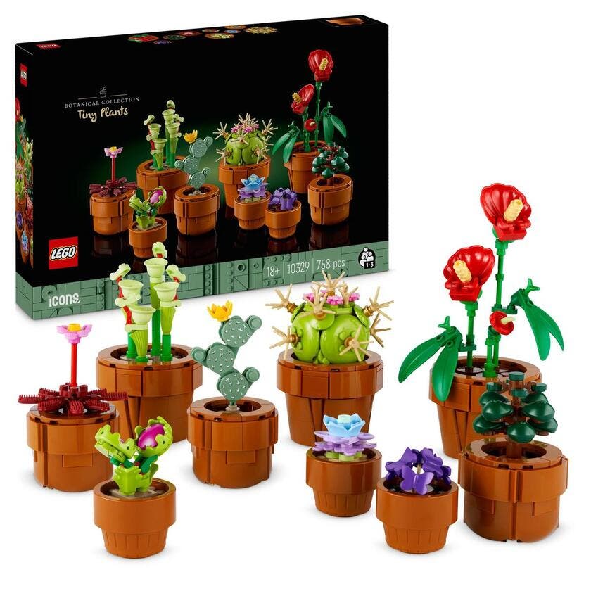 LEGO Botanicals 10329, Små planter