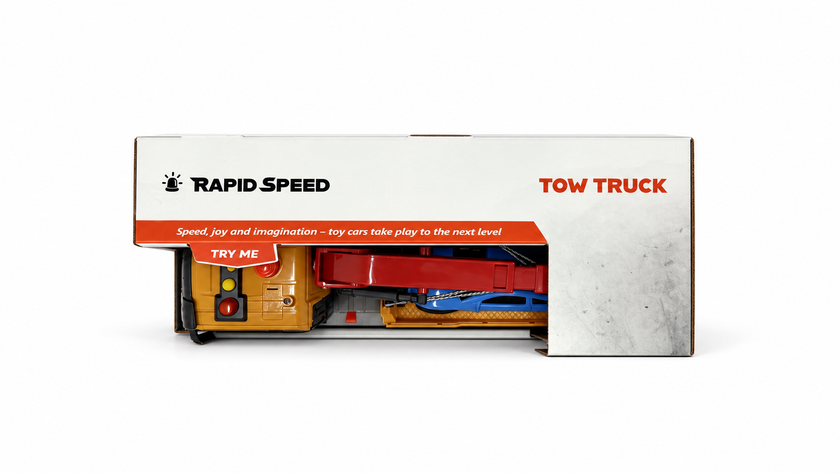 Rapid Speed, Redningsbil med lys og lyd 35 cm