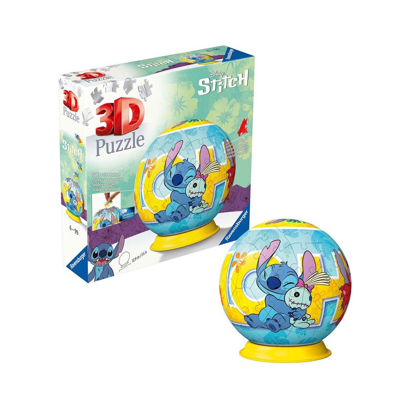 Ravensburger, Disney Stitch 3D Puslespill 72 biter