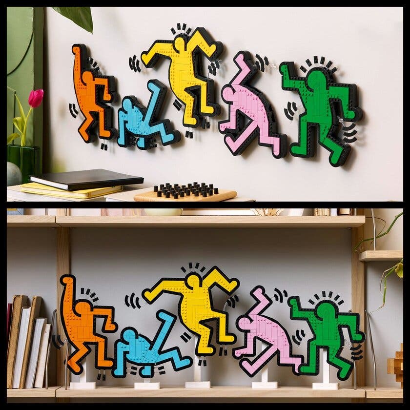 LEGO ART 31216, Keith Haring – Dansende figurer