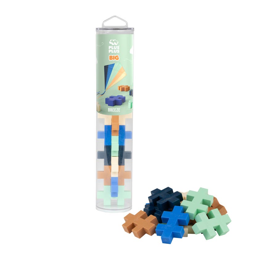 Plus-Plus BIG - Breeze / 15 pcs Tube