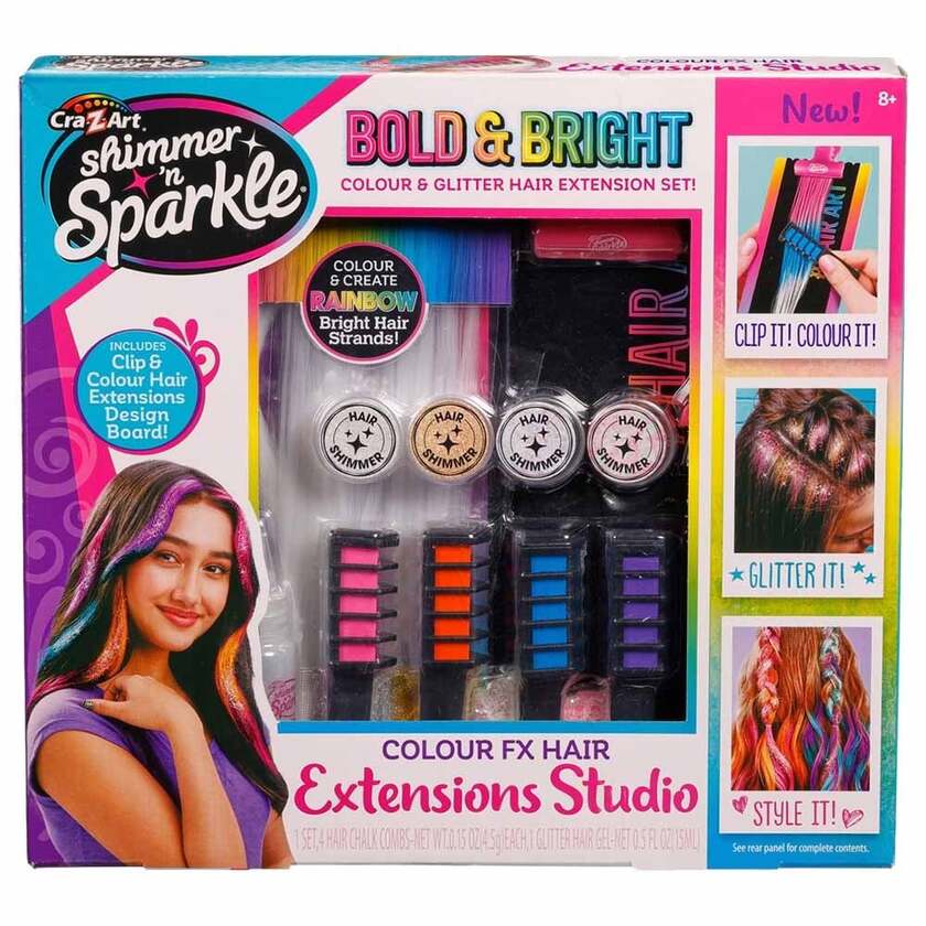 Shimmer N Sparkle, Color FX Hair Extension Studio