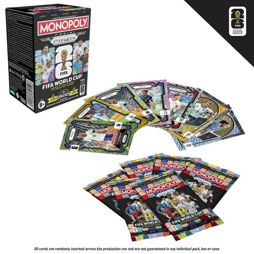 Monopoly FIFA Legends Booster Pack – 24 samlekort