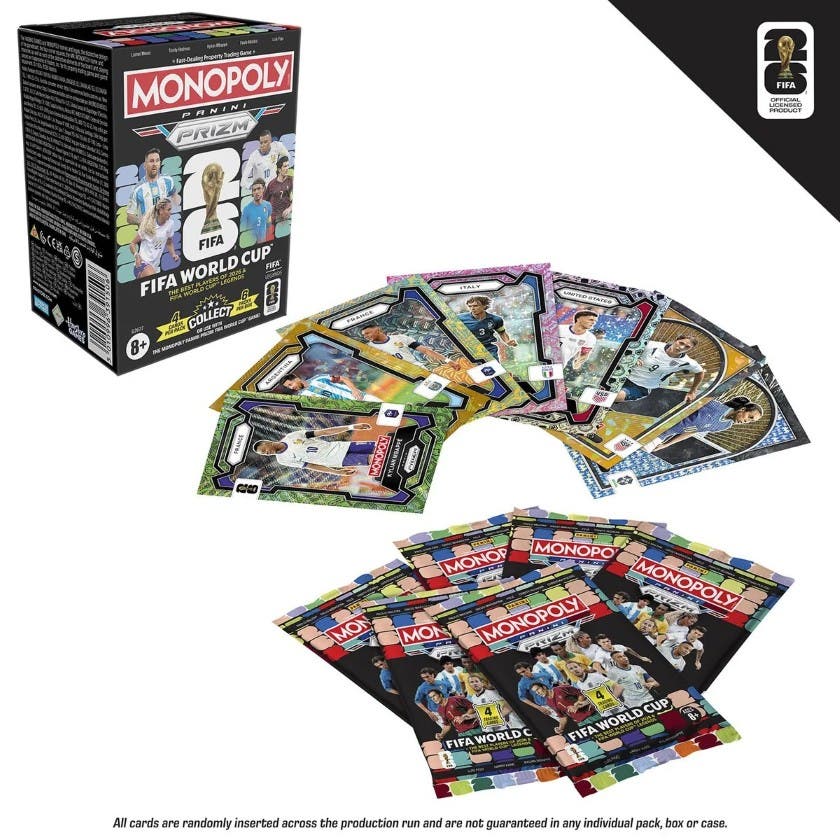 Monopoly FIFA Legends Booster Pack – 24 samlekort