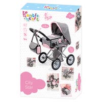 Humble&Heart, Dukkevogn Deluxe 55 cm Grå