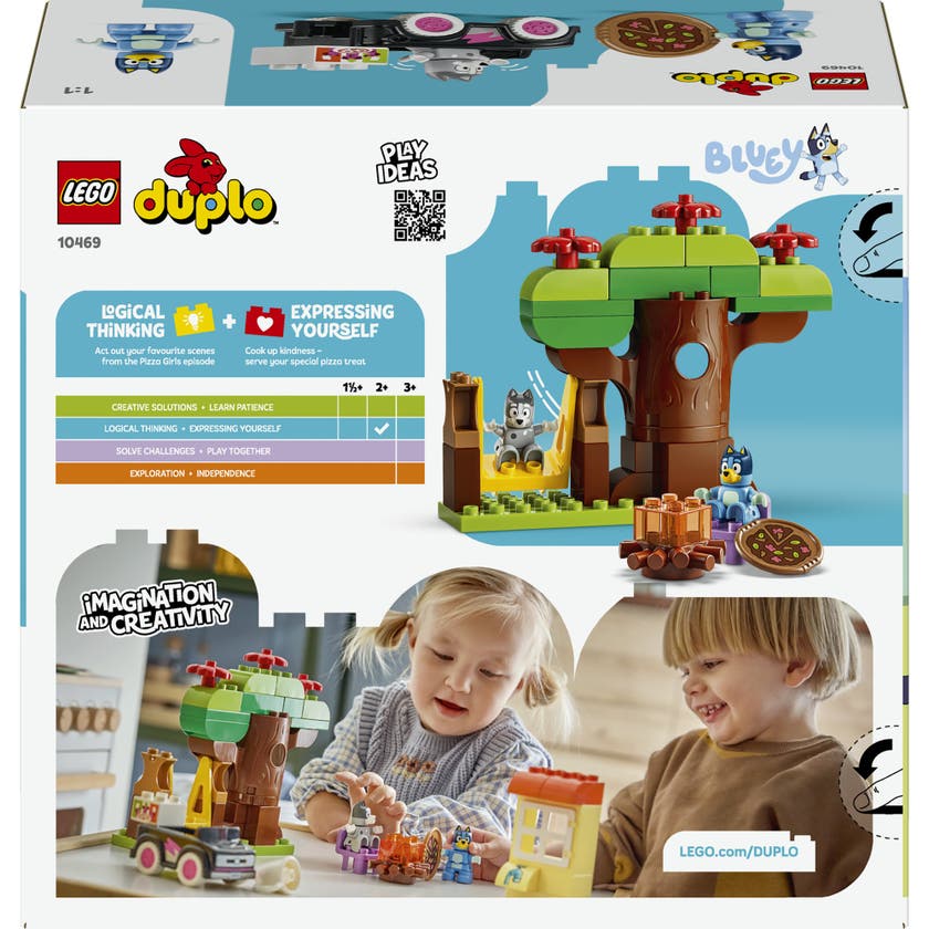 LEGO 10469 Pizzajenter med Muffin og Bluey 10469