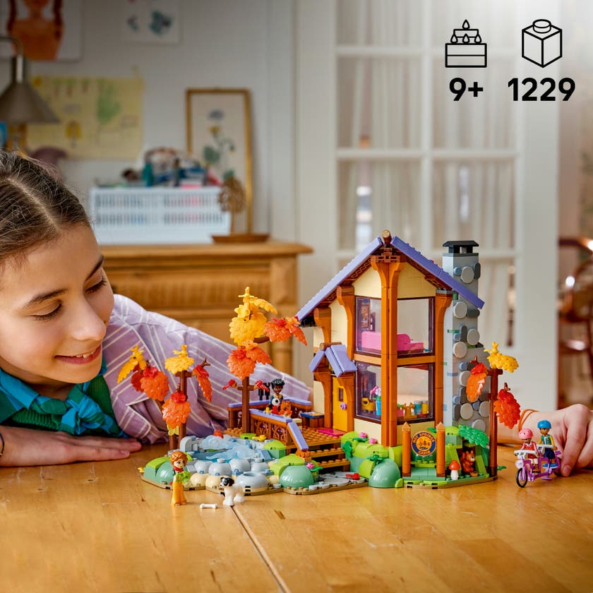 LEGO® Friends Koselig høsthytte, byggeleke 42705