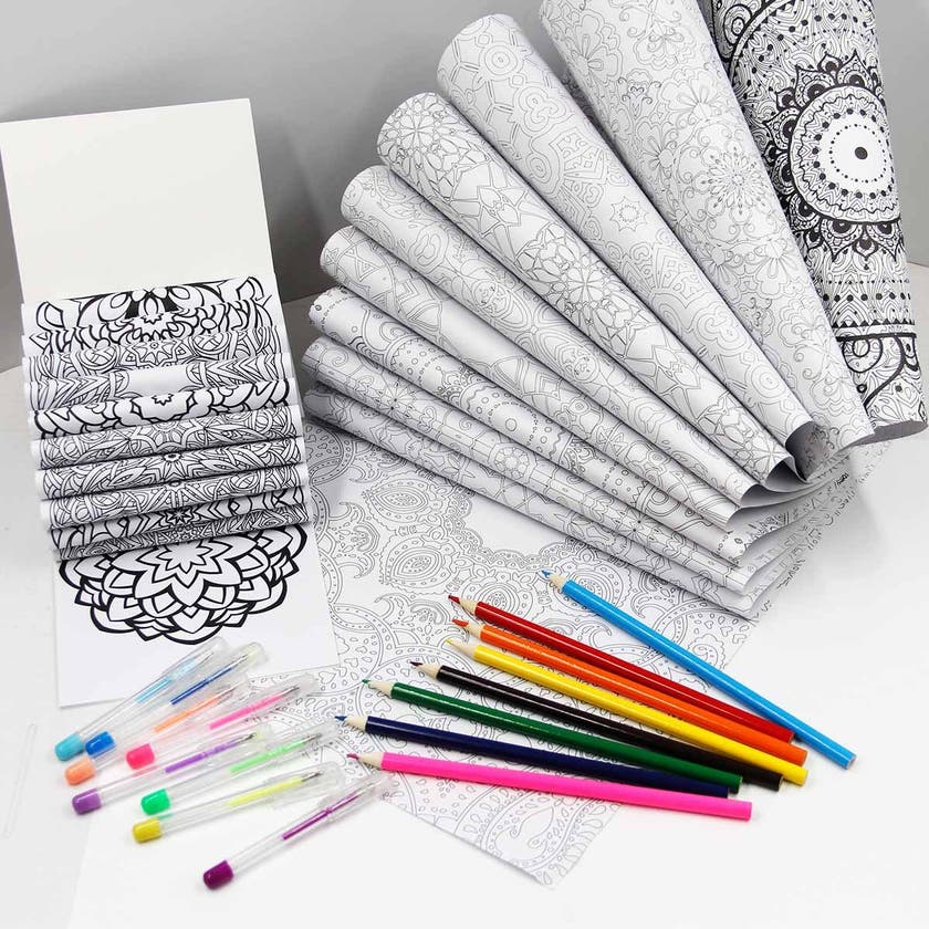 Skoodle, Avansert fargeleggingssett, Mandala
