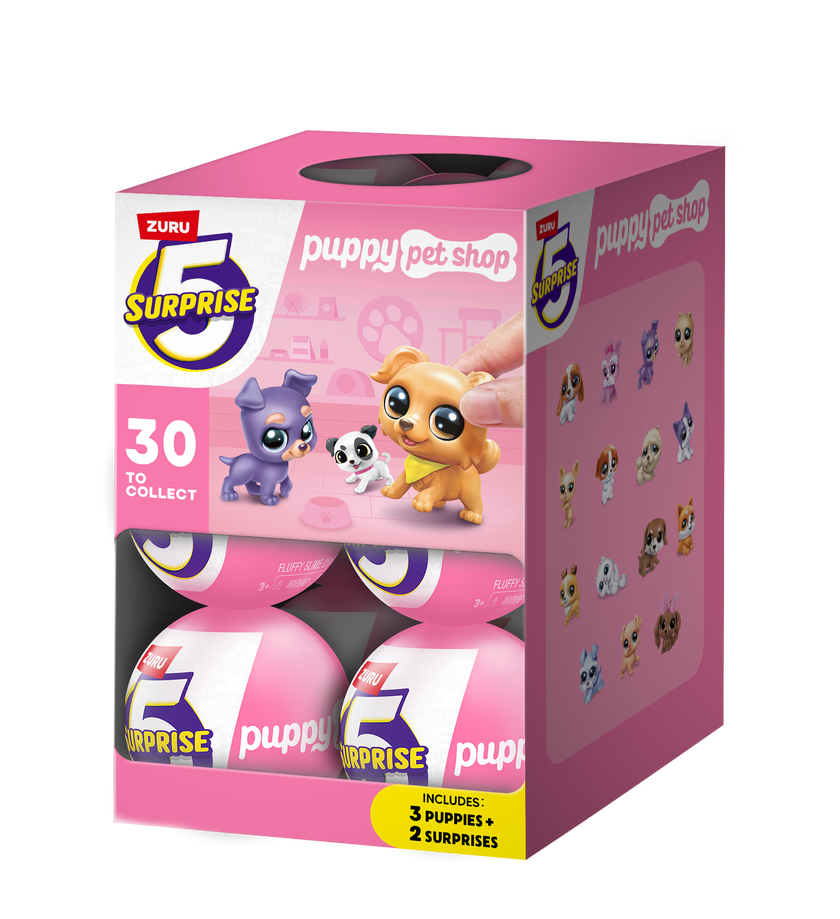 5 Surprise Puppies Samlerligur