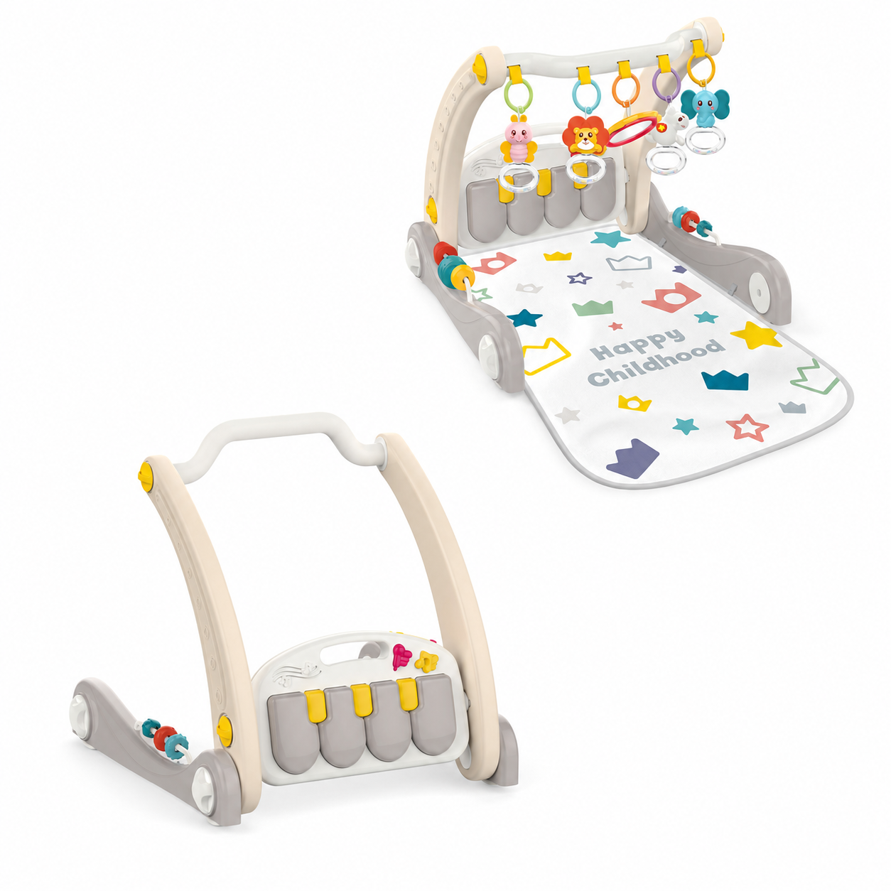 KID, Babygym med piano og gåvogn