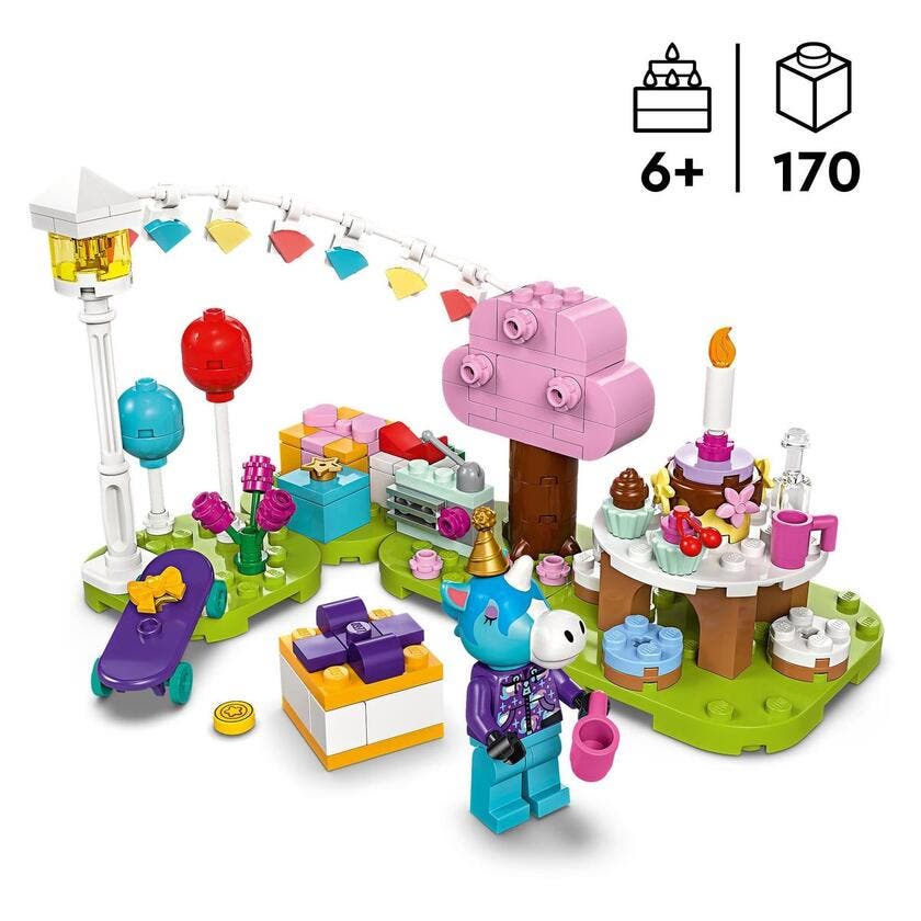 LEGO Animal Crossing 77046, Bursdagsfest hos Julian