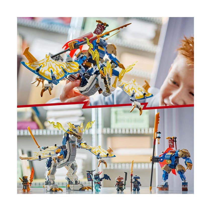 LEGO Ninjago 71843, Rogues drageryttermekanisme