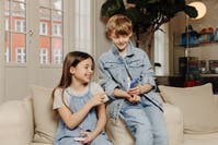 MiniLens Toy Smartphone Blue