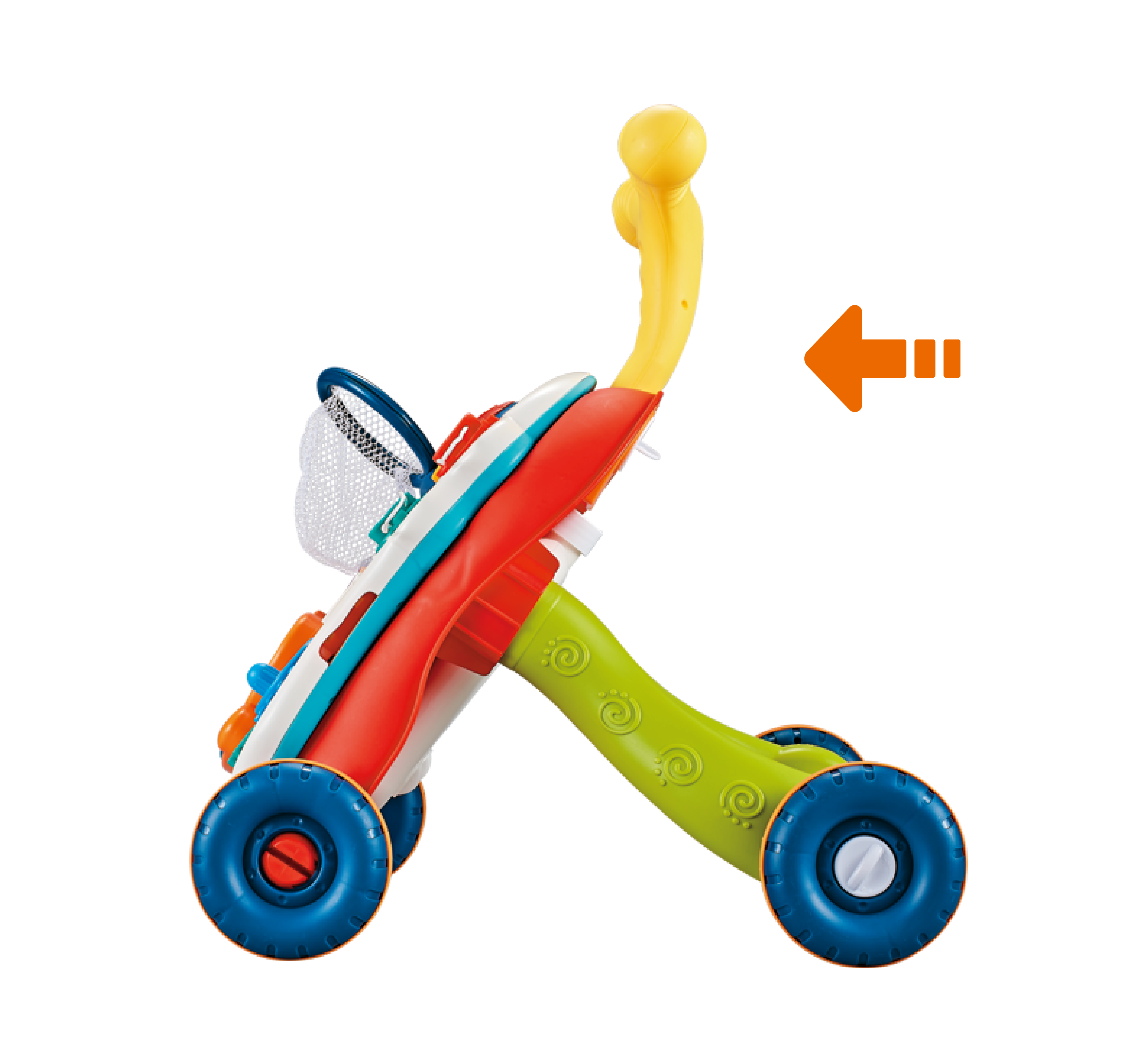 KID, gåvogn og aktivitetsbord