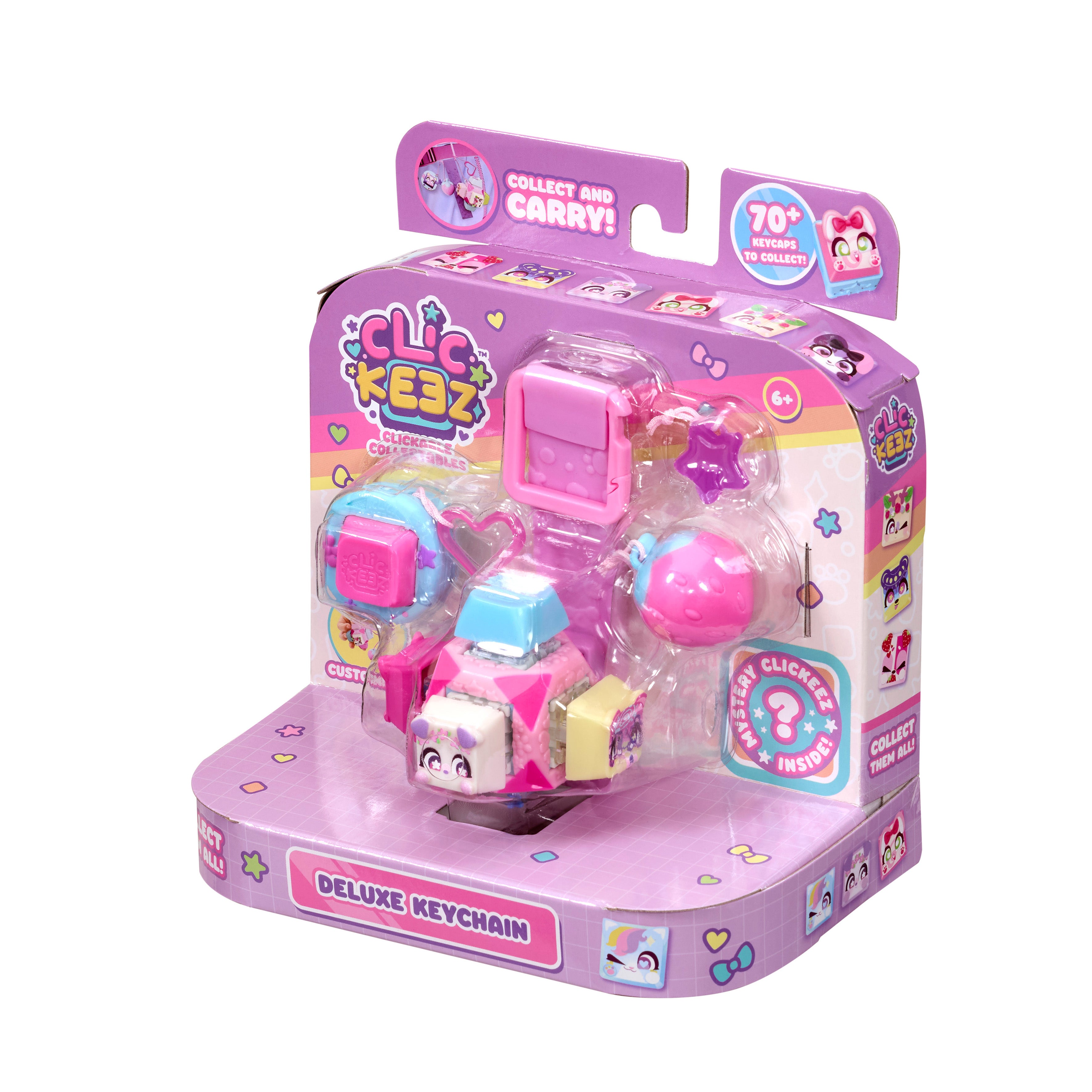 Clickeez Deluxe nøkkelring - klikknapper