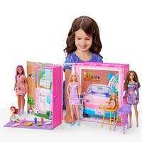Barbie Getaway House med dukke