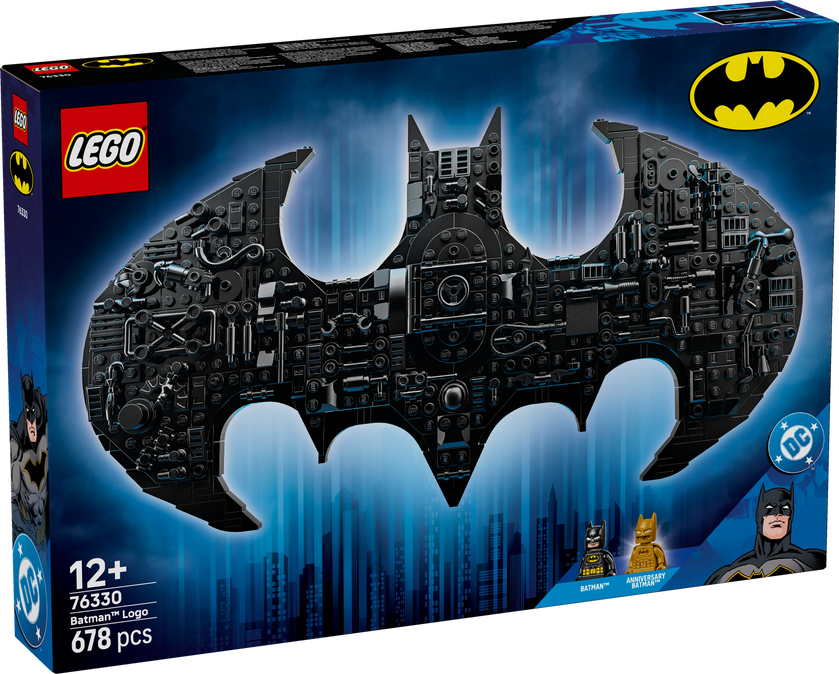 LEGO® DC Batman™: Logoen til Batman. Superhelt-leke 76330