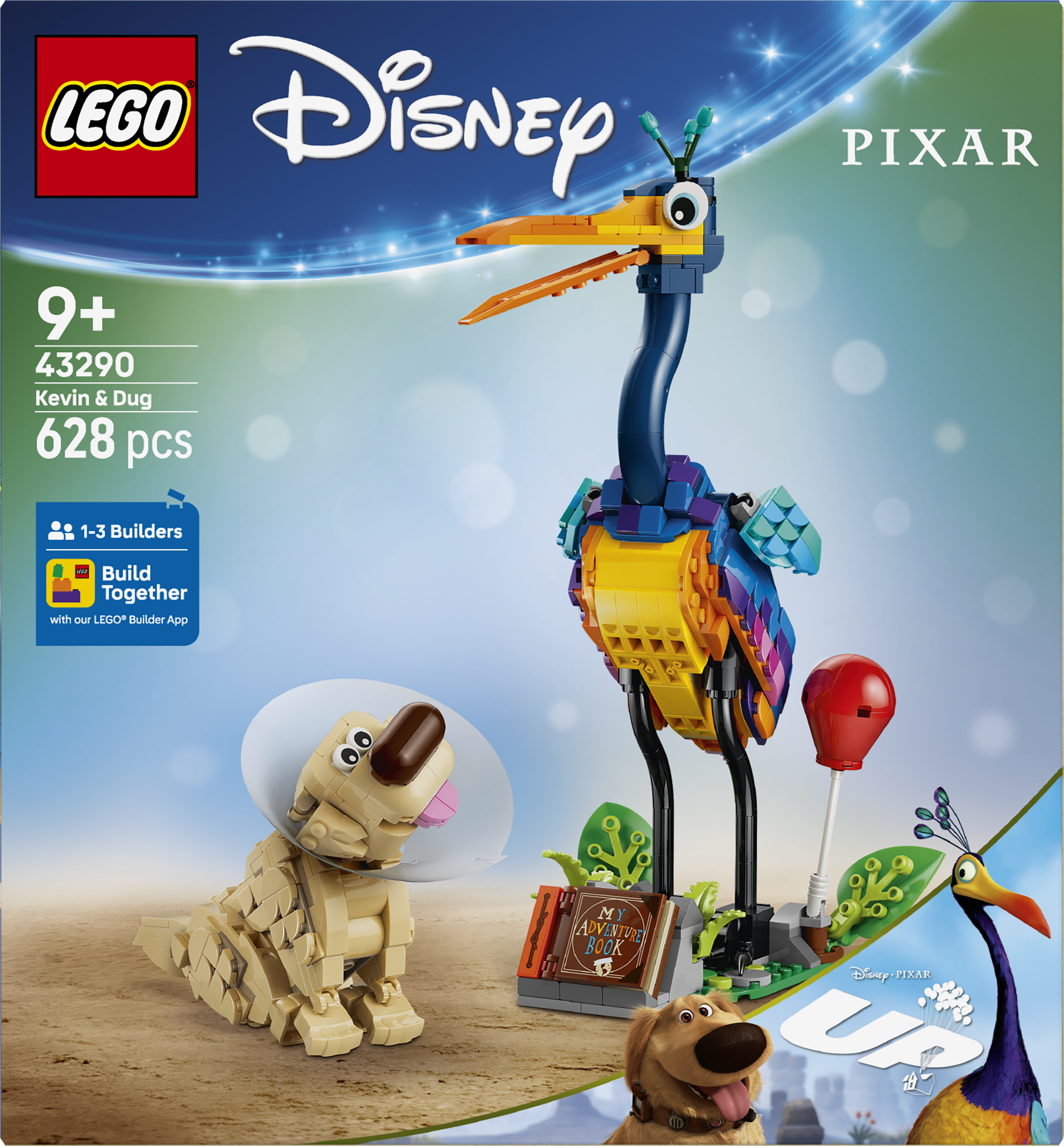 LEGO® | Disney og Pixar Kevin og Hunn fra filmen Se opp 43290