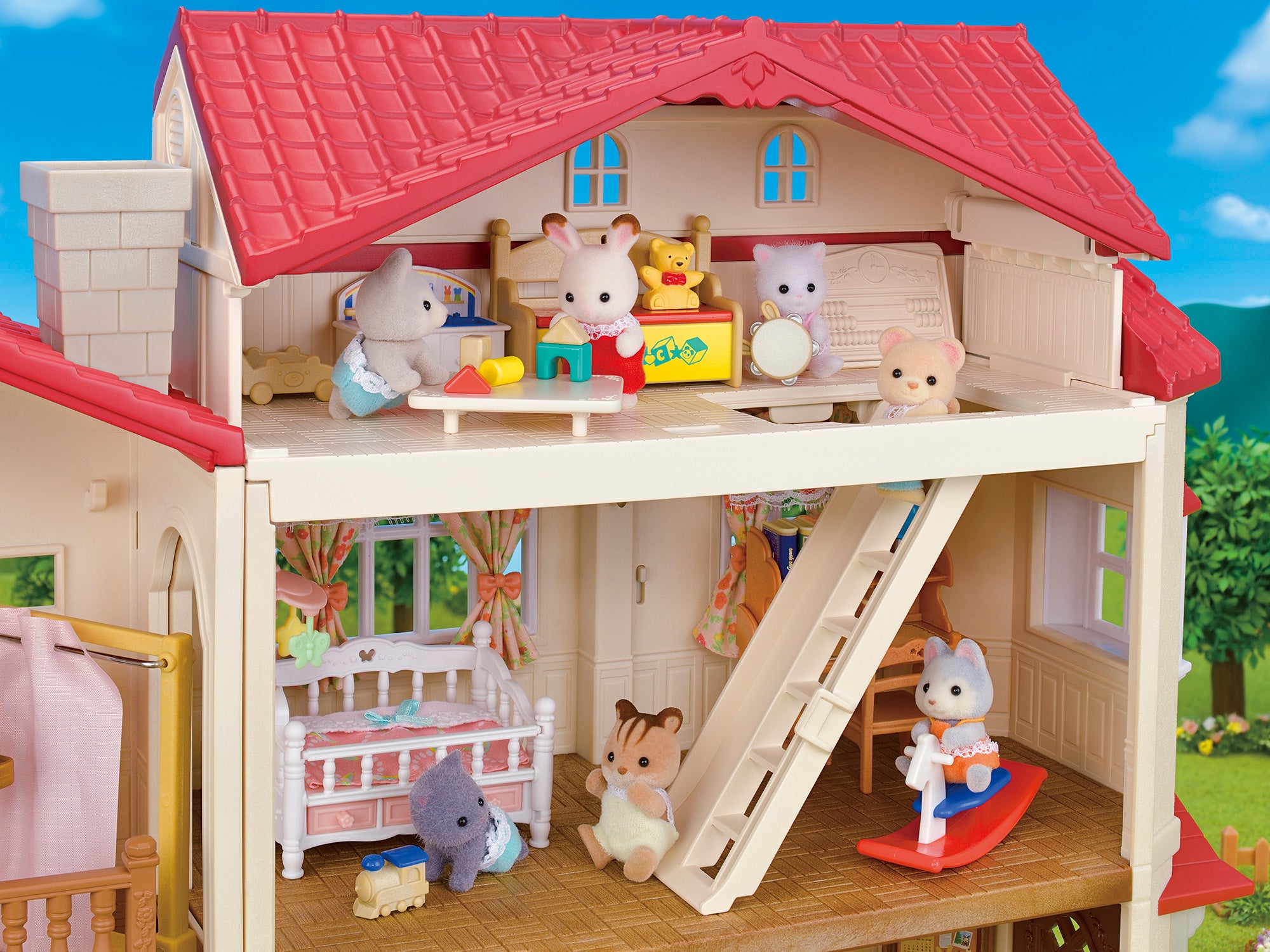 Sylvanian Families - Det nye huset med loft
