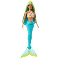Barbie Mermaid - Blått/Grønt Hår