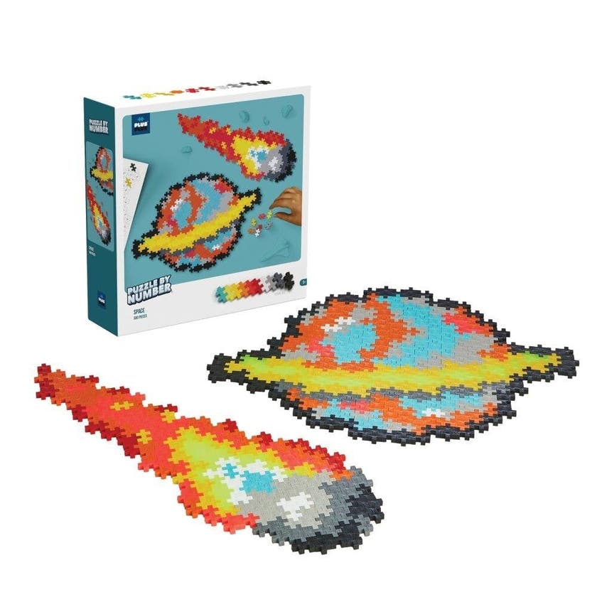 Plus-Plus, Puslespill Med Nummer Space 500 Deler