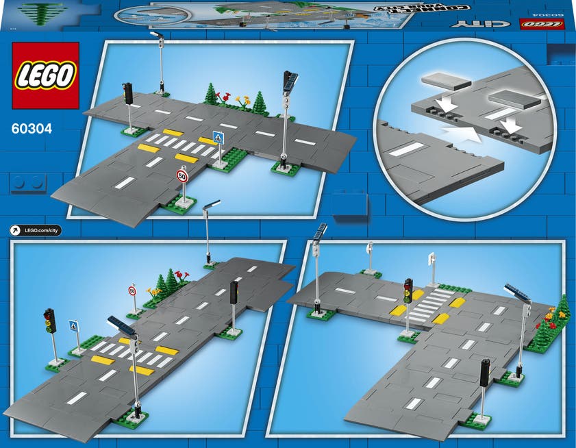 LEGO City Town 60304, Veiplater