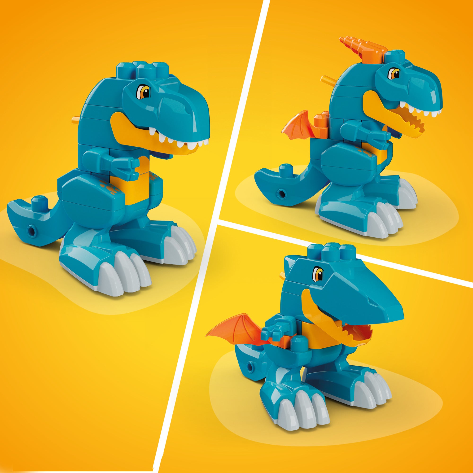 MEGA BLOKS Build & Chomp dinosaur