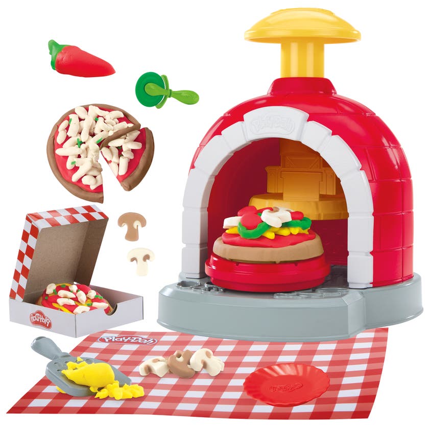 Play-Doh Stamp and Spin Pizza