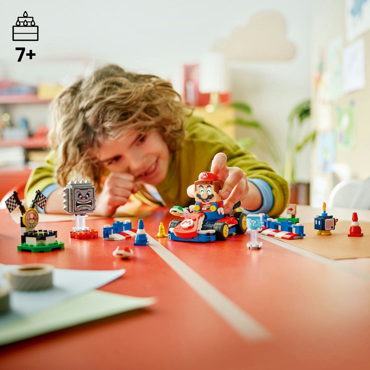LEGO Super Mario 72043, Mario Kart™ – Interaktiv LEGO® Mario™ & Standard Kart