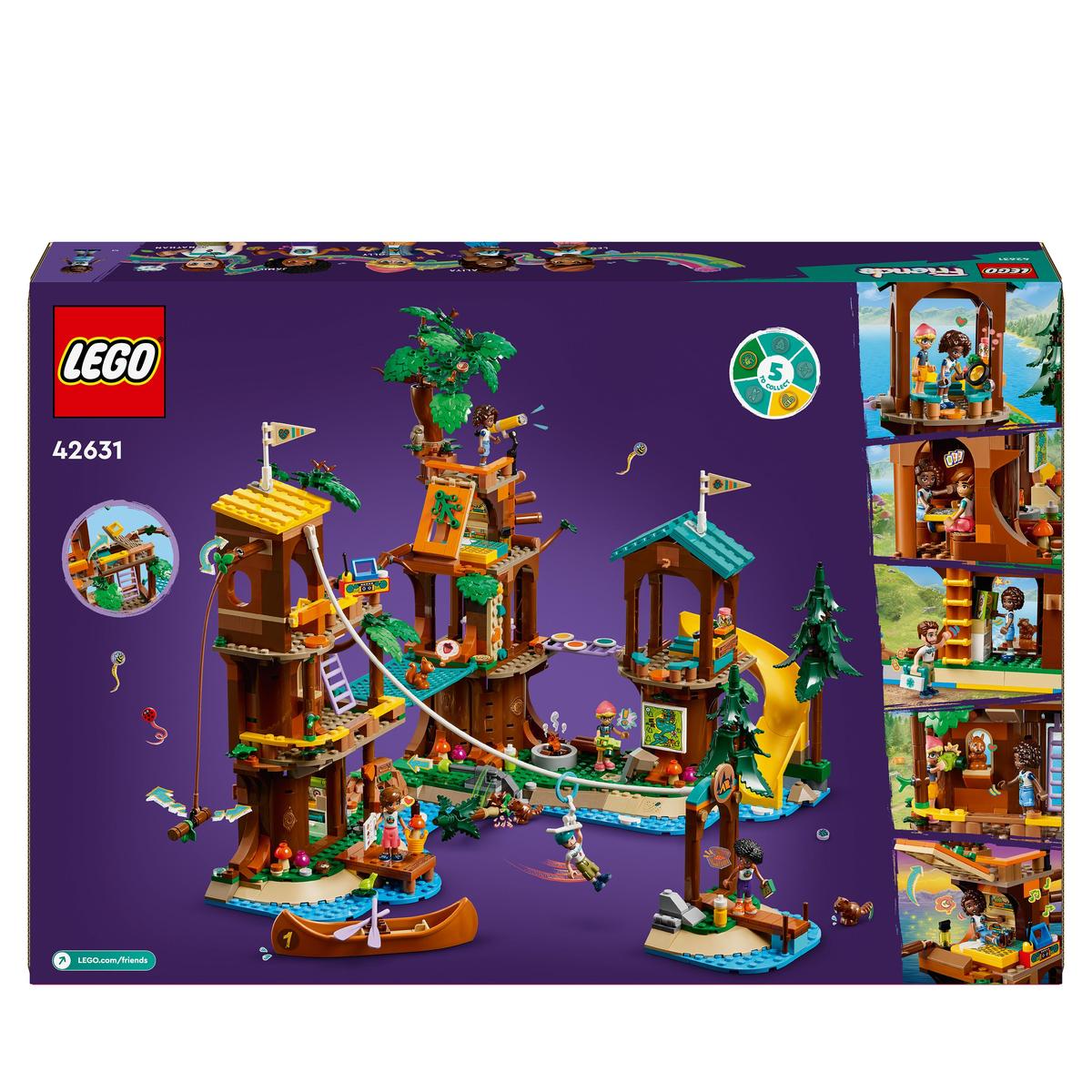 LEGO Friends 42631, Eventyrleir – trehytte