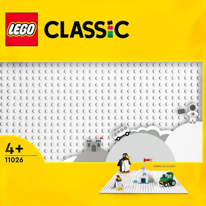 LEGO Classic 11026, LEGO Classic 11026, Hvit baseplate
