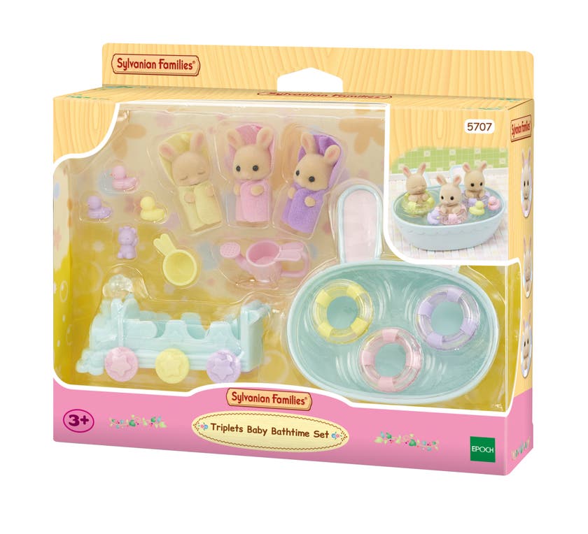 Sylvanian Families - Trillingbabyenes badepakke
