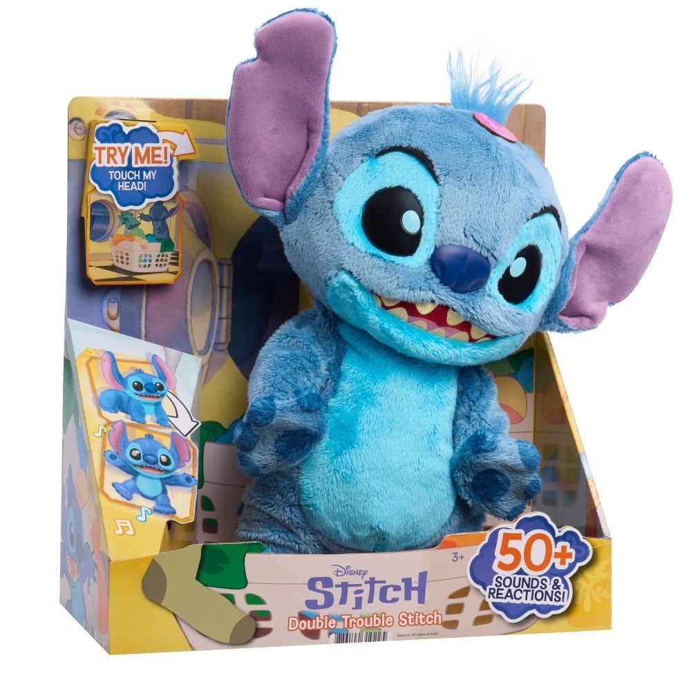 Disney Stitch Double Trouble - Interaktiv Kosedyr