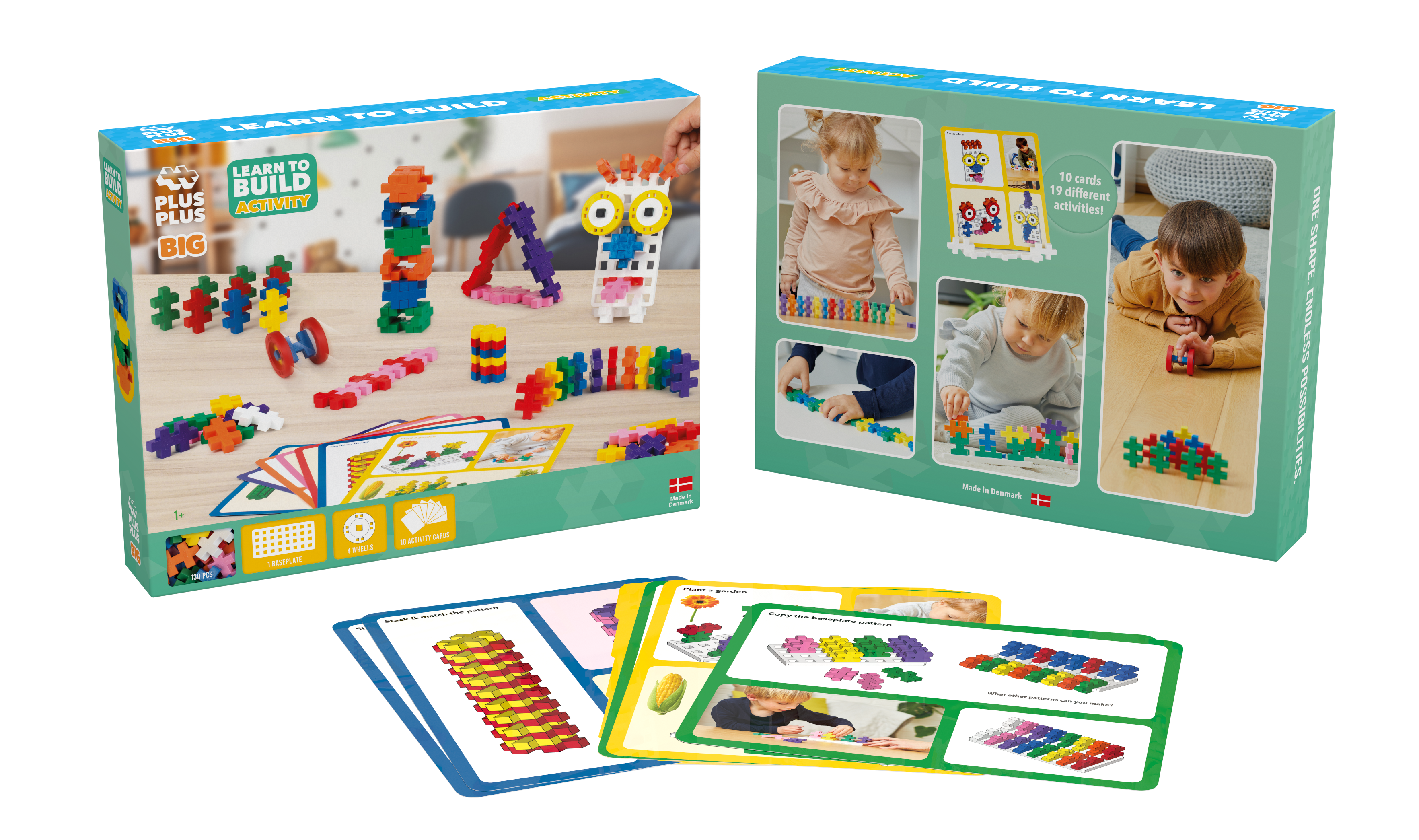 Plus-Plus, BIG Learn to build aktivitetssett