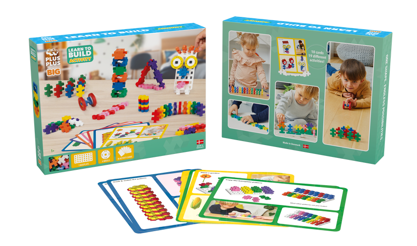 Plus-Plus, BIG Learn to build aktivitetssett