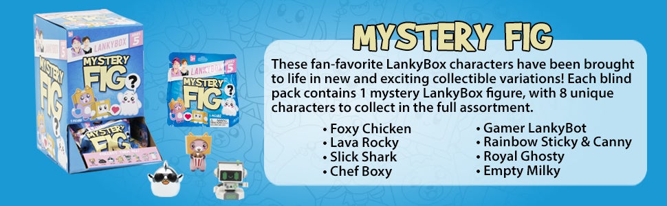 Lankybox Mystery Figures Ass Cdu