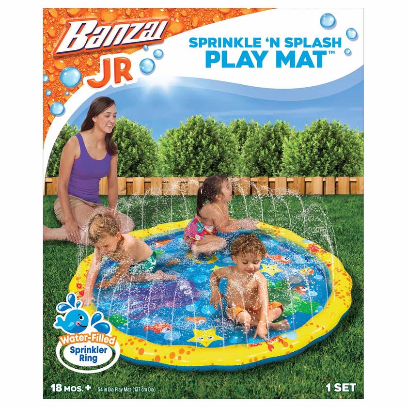 Banzai, Sprinkle and splash leketeppe