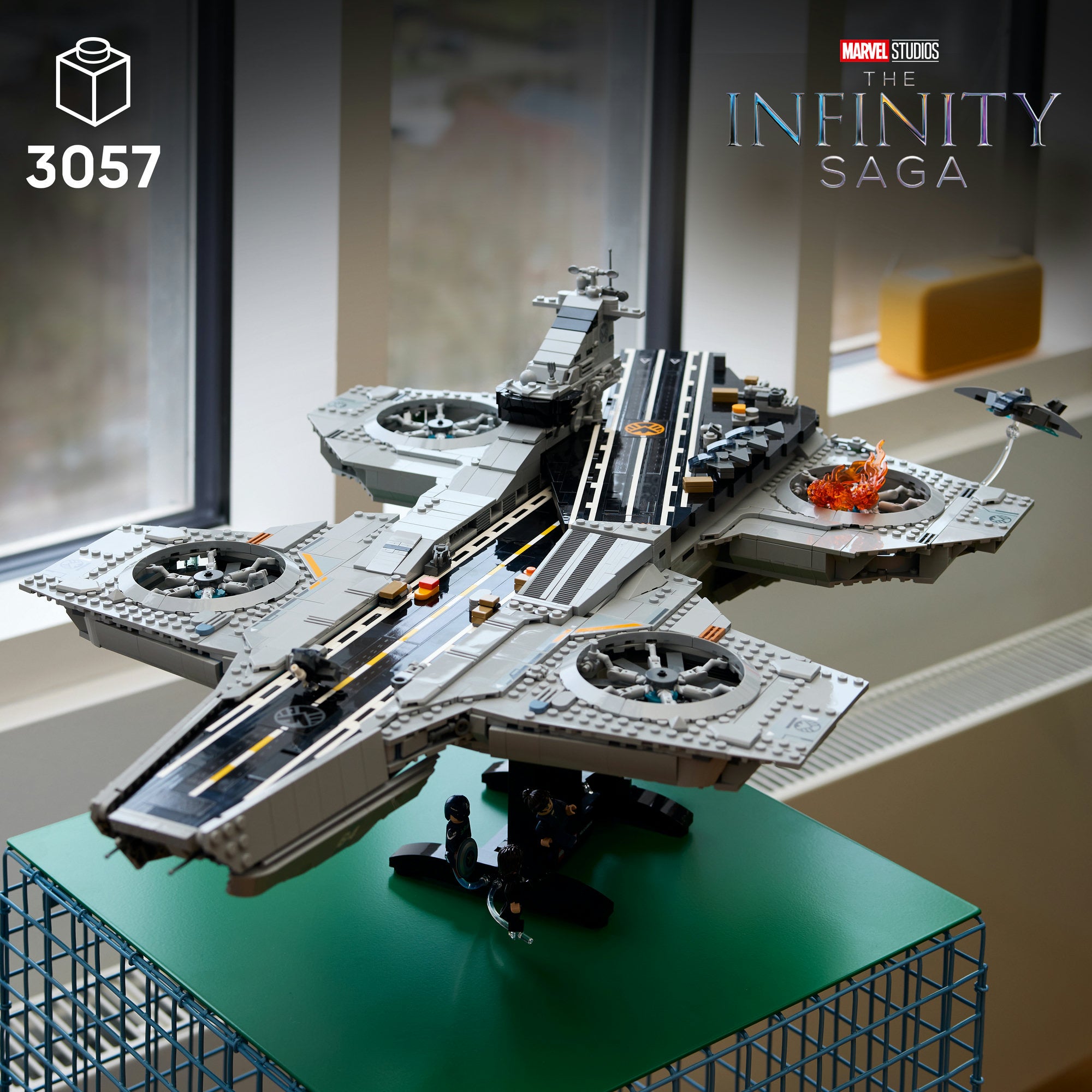 LEGO® ǀ Marvel S.H.I.E.L.D. helicarrier. Byggesett 76354