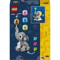 LEGO® Babyelefant på en sky. Utstillingsgave for nybakte foreldre 40814